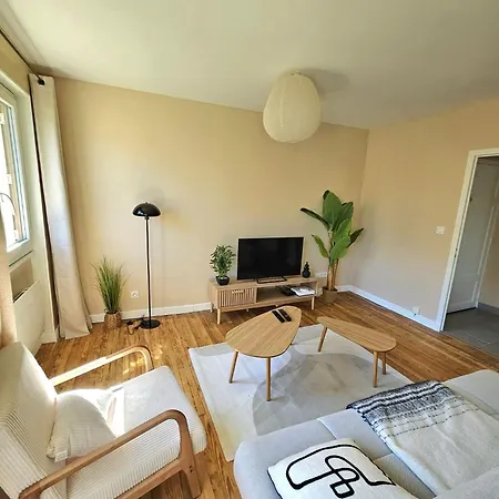 Apartmán Japandi, T3 Avec Garage, Stade & Hopitaux Clermont-Ferrand